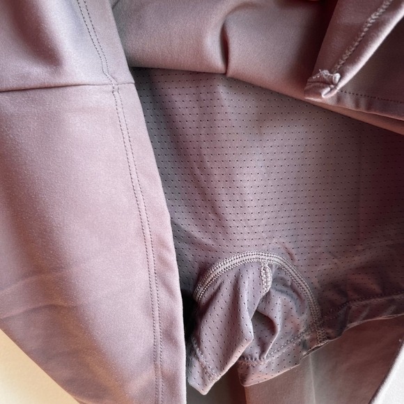 Qinsen Fit & Comfort Gray Square Neck Short Sleeve Mini Dress Medium Skims Like - Picture 5 of 9